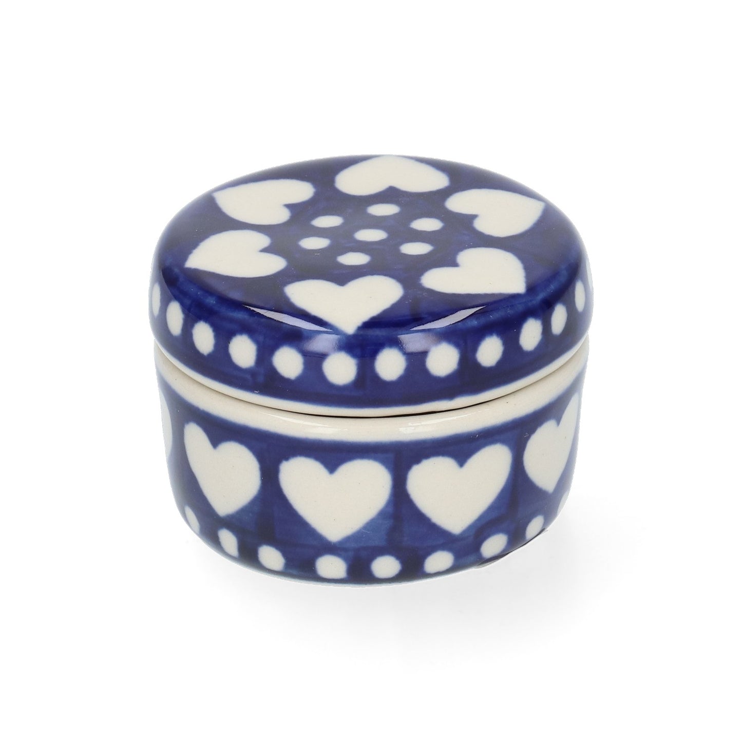 Ringendoosje Rond - Blue Valentine