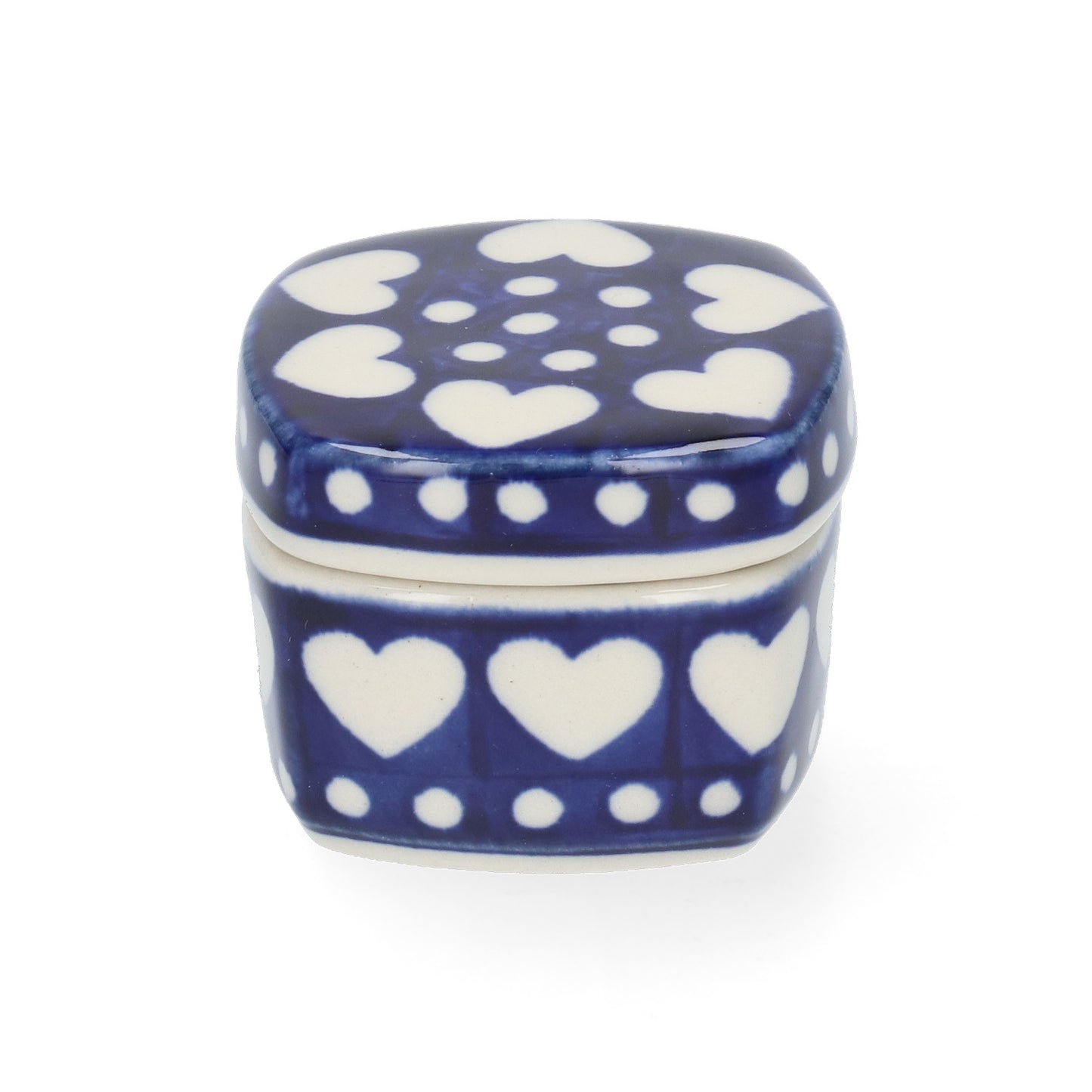 Ringendoosje Vierkant - Blue Valentine