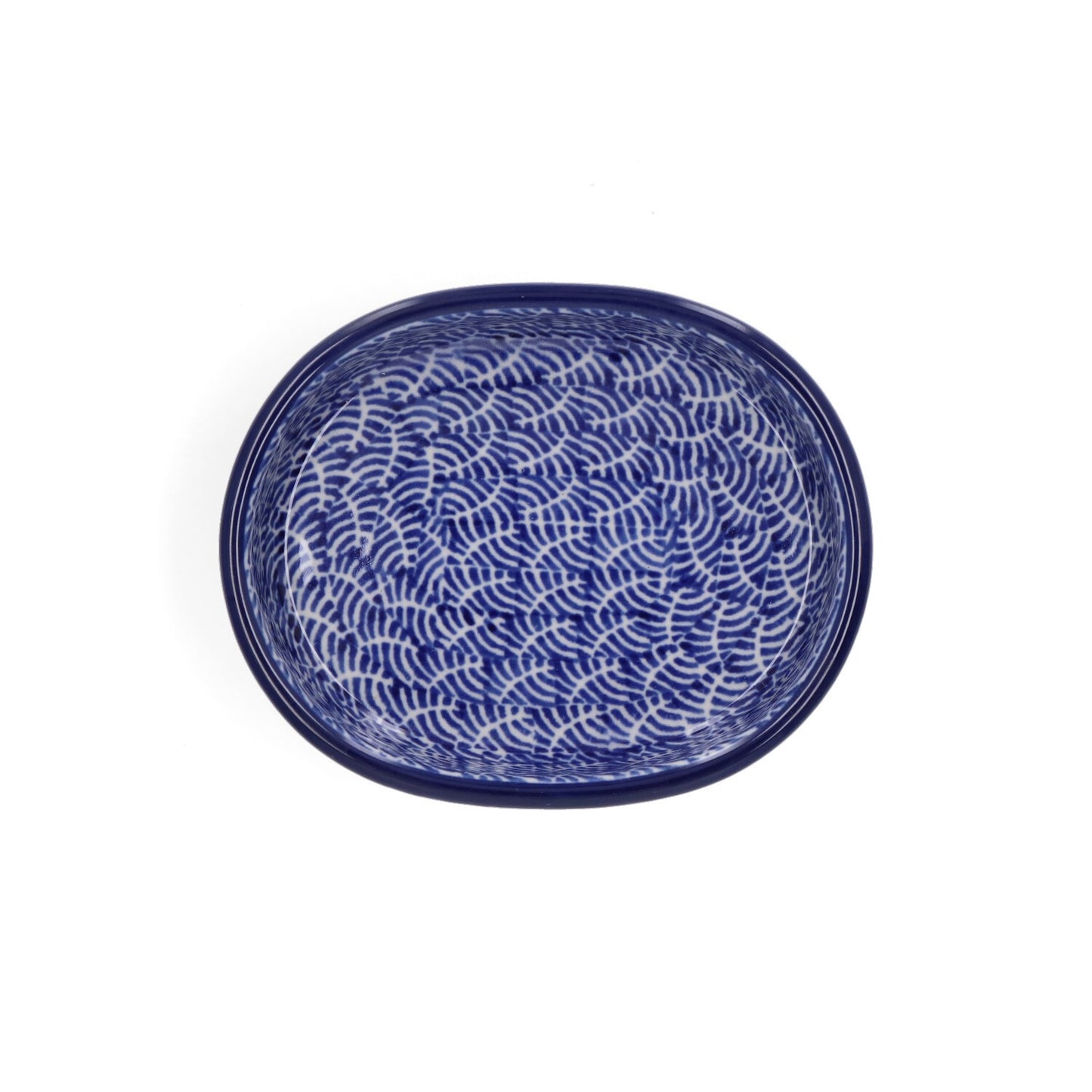 Schaal Plat Ovaal Klein - Waves