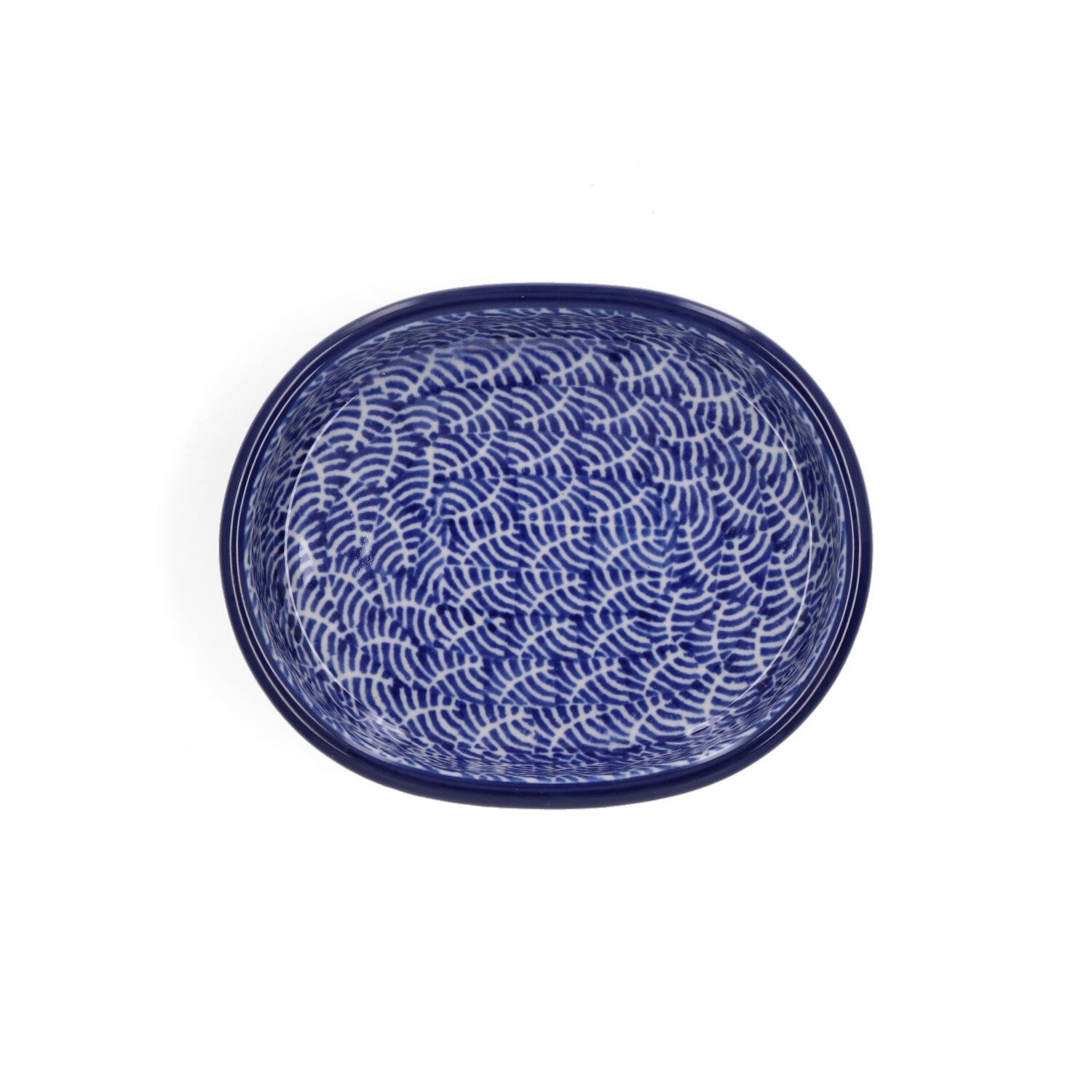 Schaal Plat Ovaal Klein - Waves