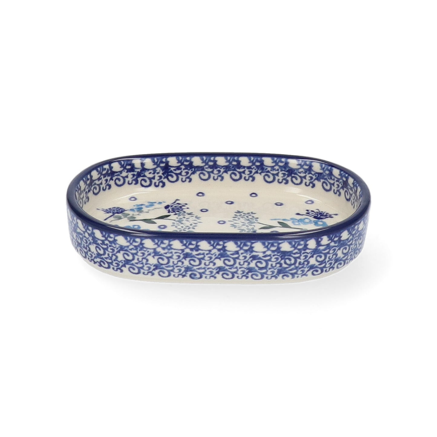 Schaal Plat Ovaal Medium - Floral Party