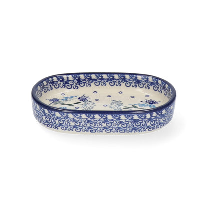 Schaal Plat Ovaal Medium - Floral Party