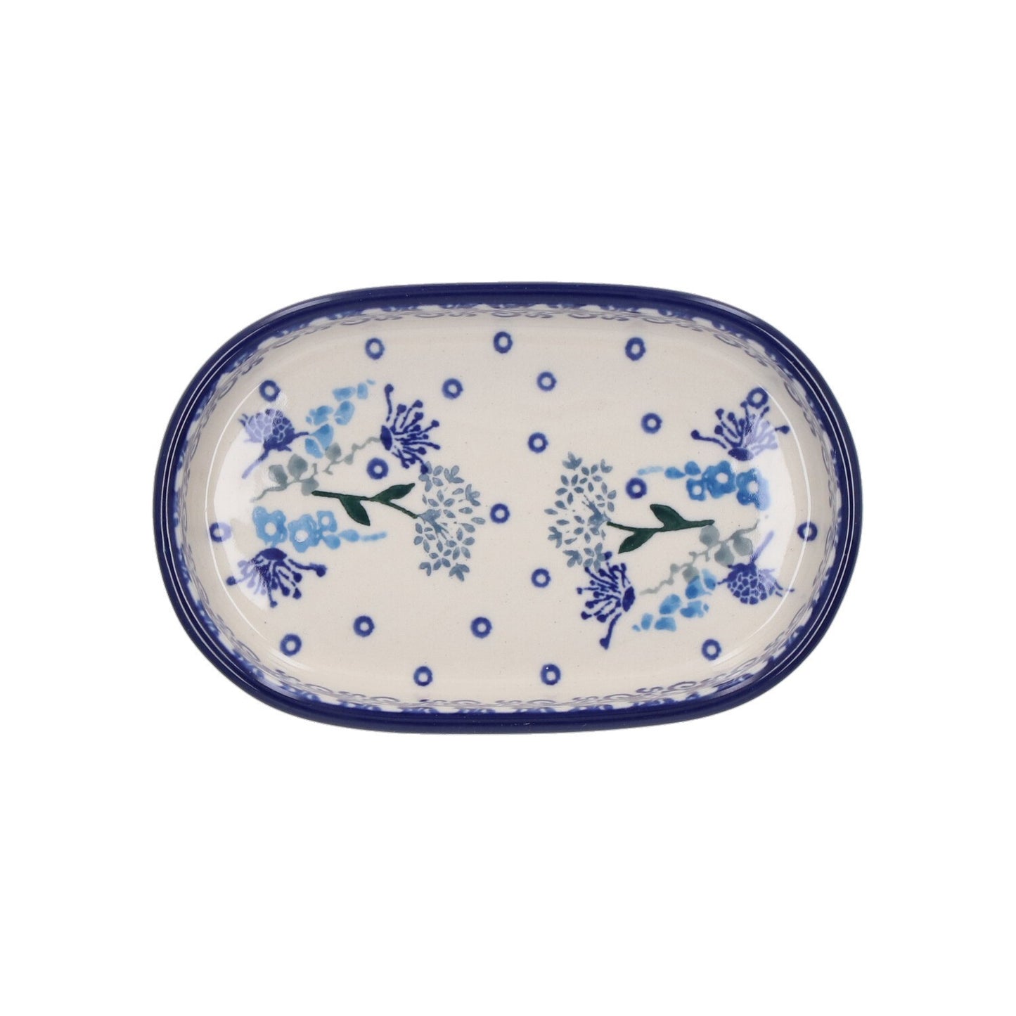 Schaal Plat Ovaal Medium - Floral Party