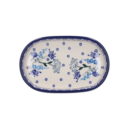 Schaal Plat Ovaal Medium - Floral Party