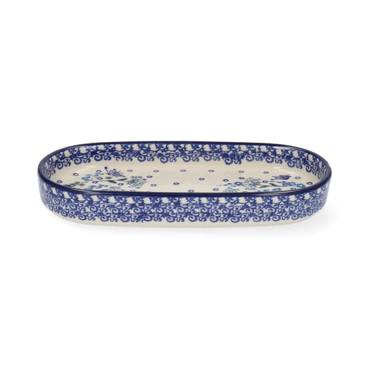 Schaal Plat Ovaal Lang - Floral Party