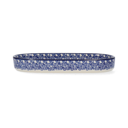 Schaal Plat Ovaal Lang - Floral Party