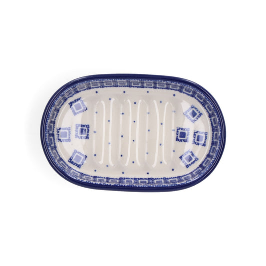 Zeepbakje Ovaal - Blue Diamond