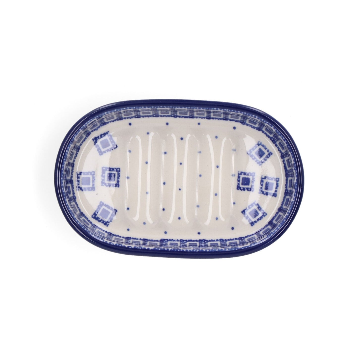 Zeepbakje Ovaal - Blue Diamond