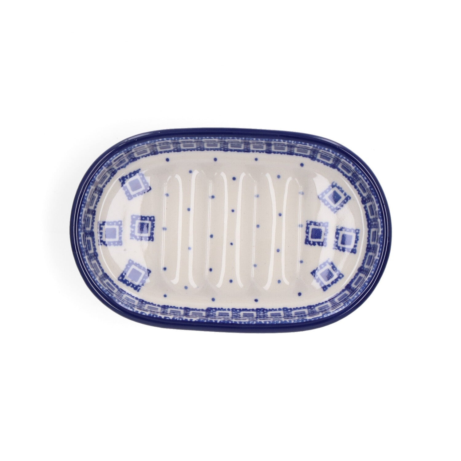 Zeepbakje Ovaal - Blue Diamond