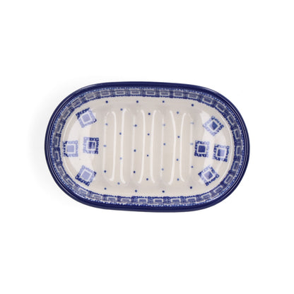 Zeepbakje Ovaal - Blue Diamond