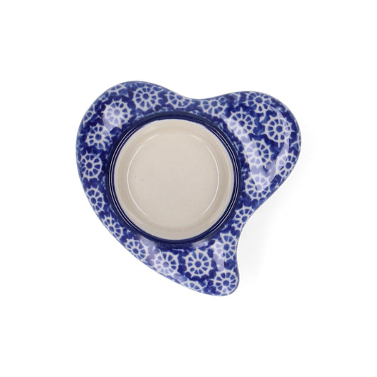 Theelichthouder Hartvormig - Lace