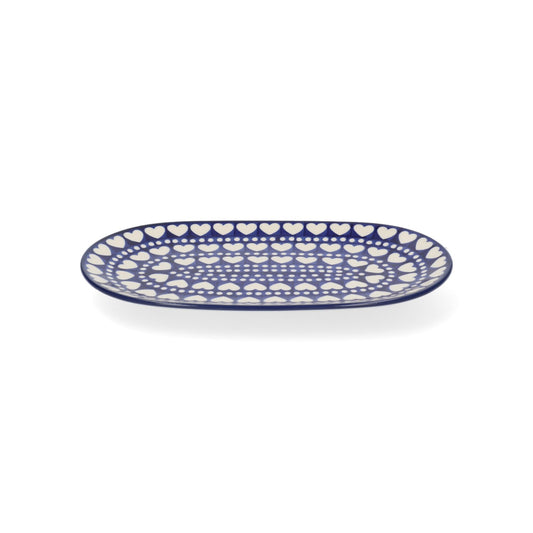 Schotel Breed Ovaal - Blue Valentine