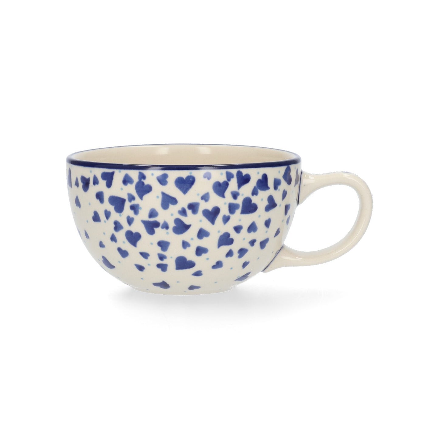 Cappuccino Kop 400 ml - Hearts