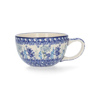 Cappuccino Kop 400 ml - Floral Party