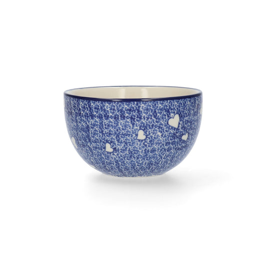 Cappuccino Kop 400 ml - White Hearts