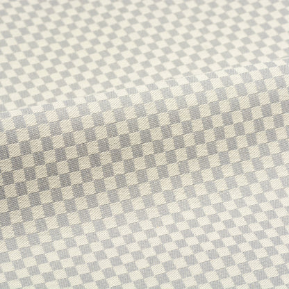 Theedoek Kleine Ruit Grijs