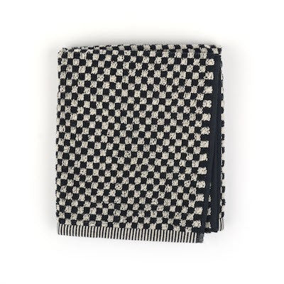 Keukendoek Kleine Ruit Zwart