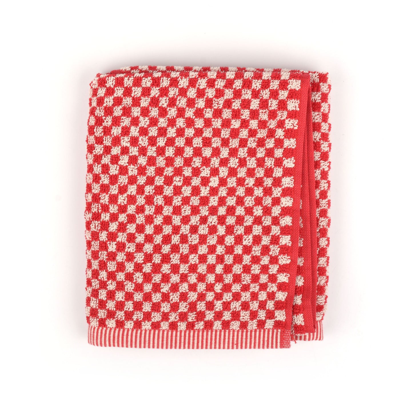 Keukendoek Kleine Ruit Rood