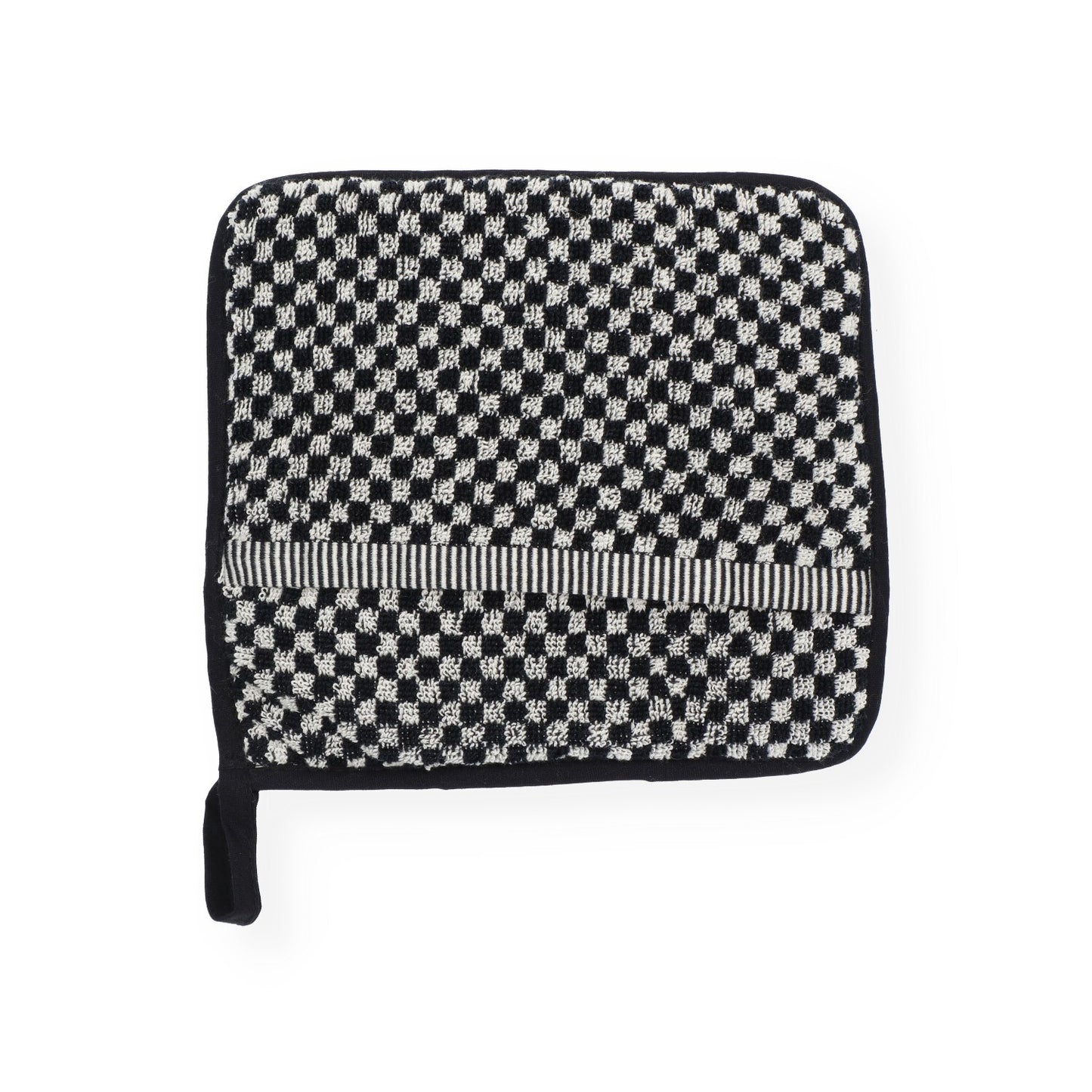 Pannenlap Kleine Ruit Zwart CE