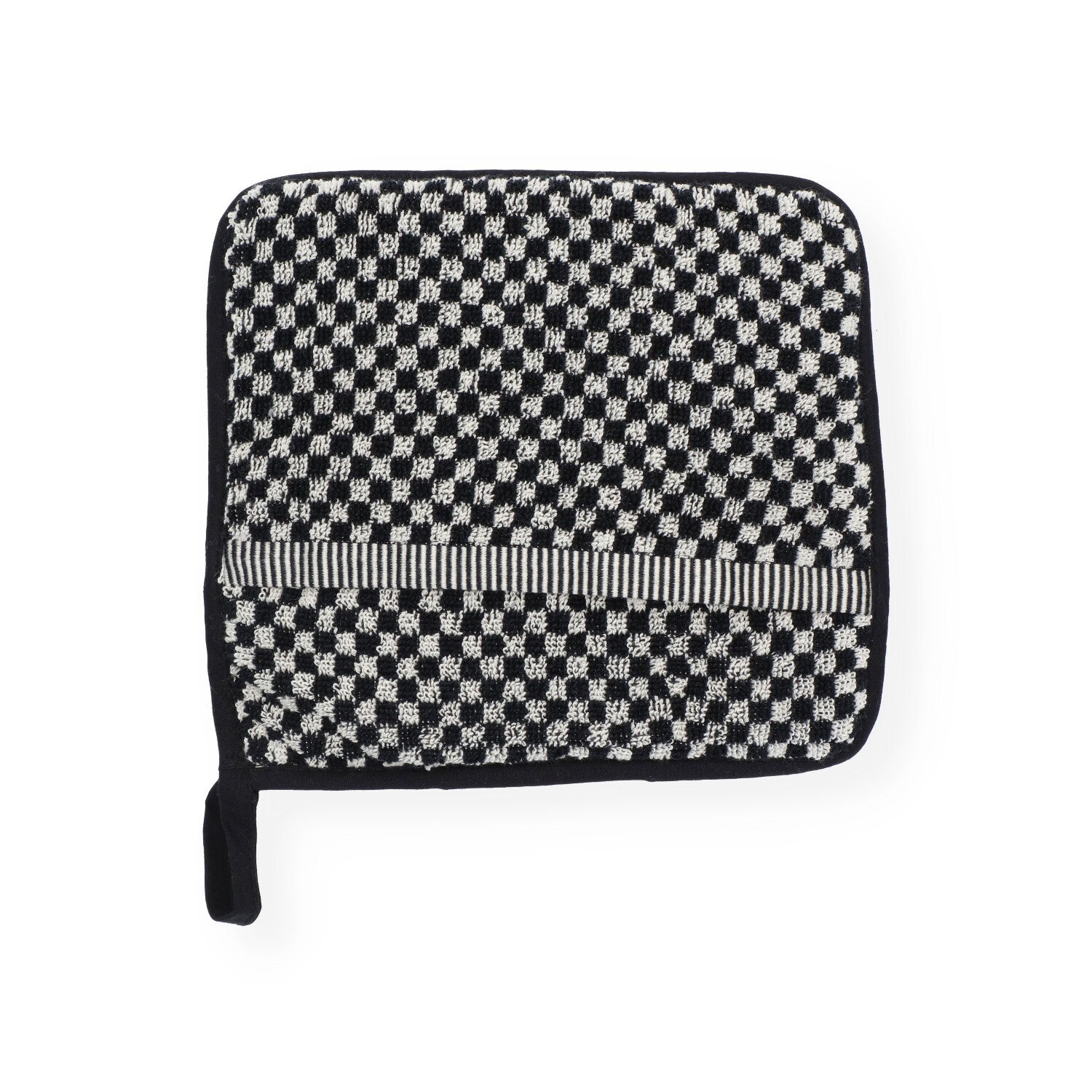 Pannenlap Kleine Ruit Zwart CE