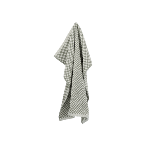 Keukendoek kleine Ruit Donkergroen