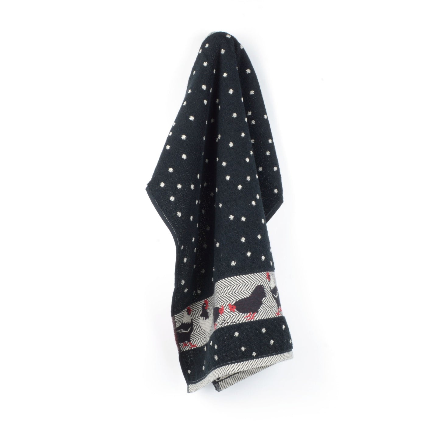 Keukendoek Kip Zwart
