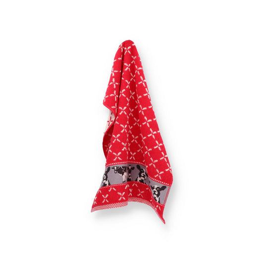 Keukendoek Koe Rood
