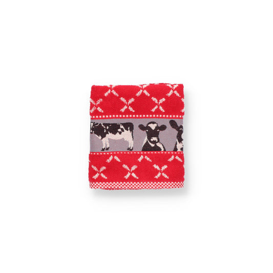 Keukendoek Koe Rood