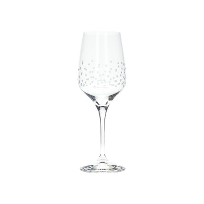 Rode wijnglas Bubble 460 ml