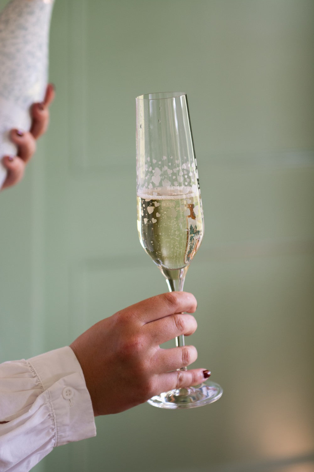 Champagne glas 195 ml - Hearts