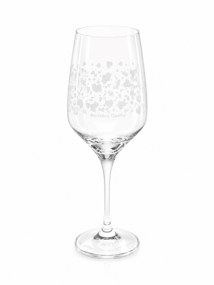 Witte wijnglas 350 ml - Hearts