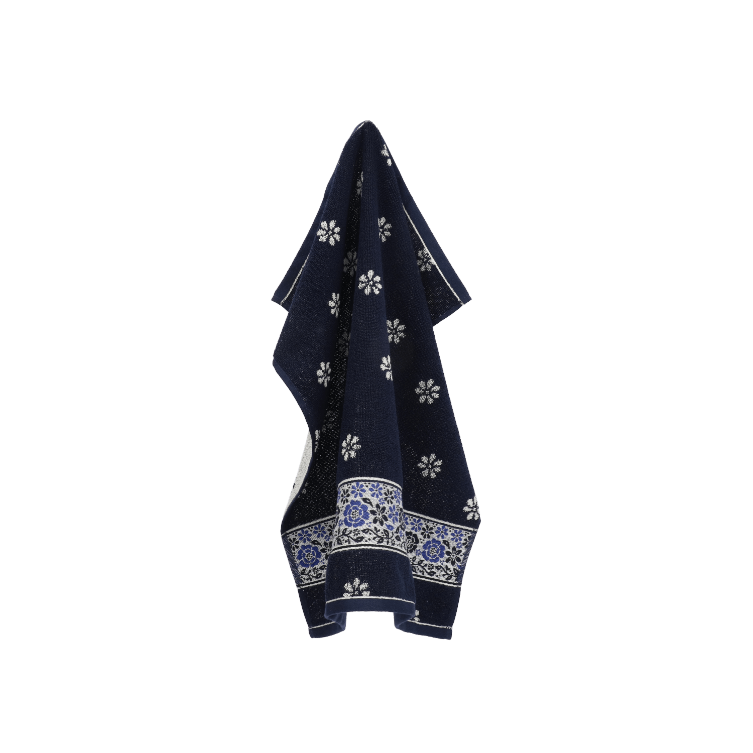 Keukendoek Belle Fleur Donkerblauw