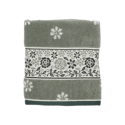 Keukendoek Belle Fleur Donkergroen