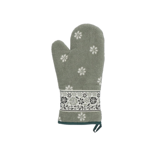 Ovenhandschoen Belle Fleur Donkergroen CE