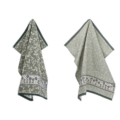 Keukendoek en Theedoek Daydream Donkergroen