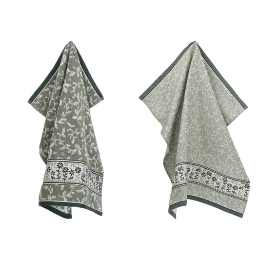 Keukendoek en Theedoek Daydream Donkergroen