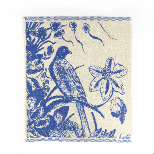 Keukendoek Delfts Blauwe Vogel Koninklijk Blauw