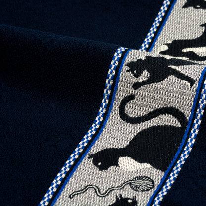 Keukendoek Kat Donkerblauw