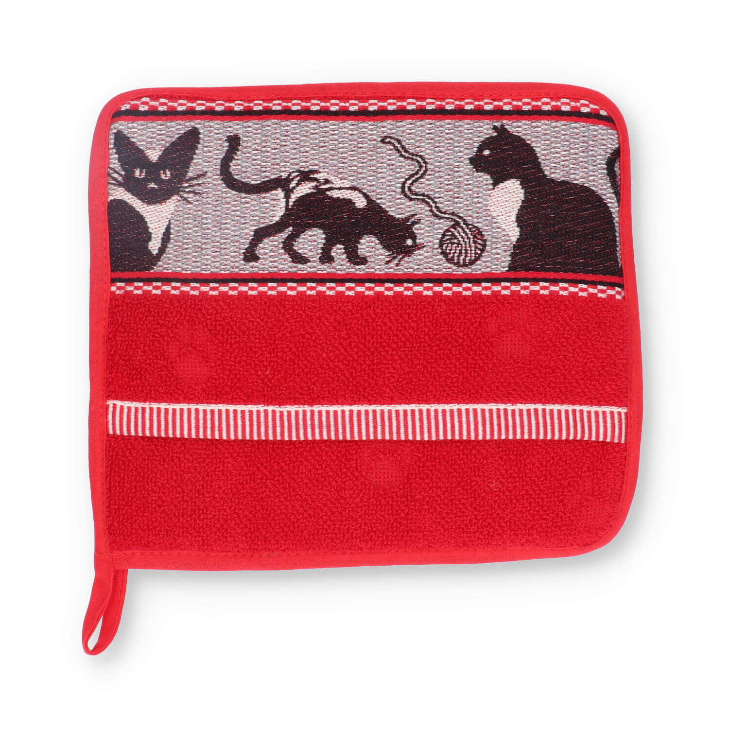 Pannenlap Kat Rood