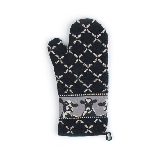 Ovenhandschoen Koe Zwart CE
