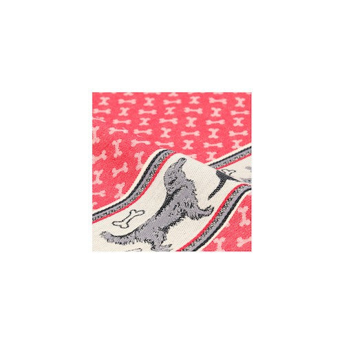 Theedoek Hond Rood