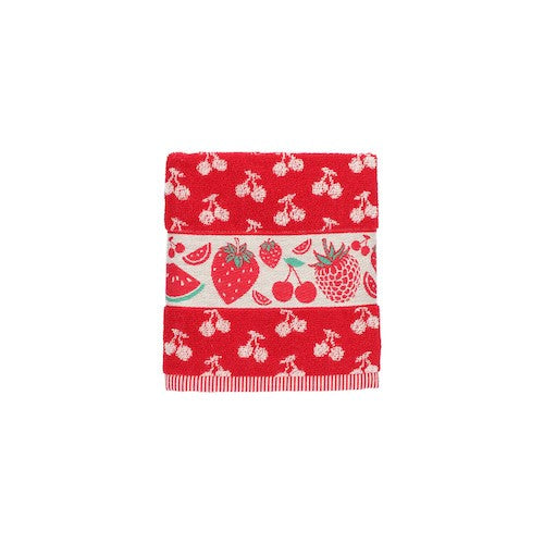 Keukendoek Fruit Rood