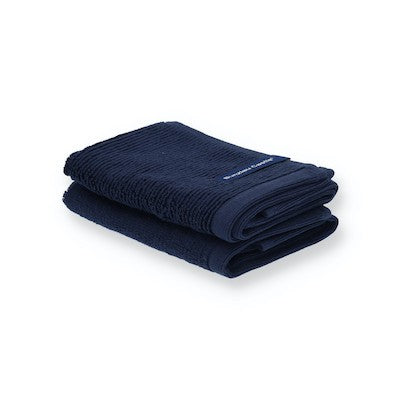 Vaatdoekje Donkerblauw Set van 2