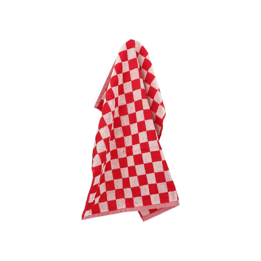 Keukendoek Block - Rood