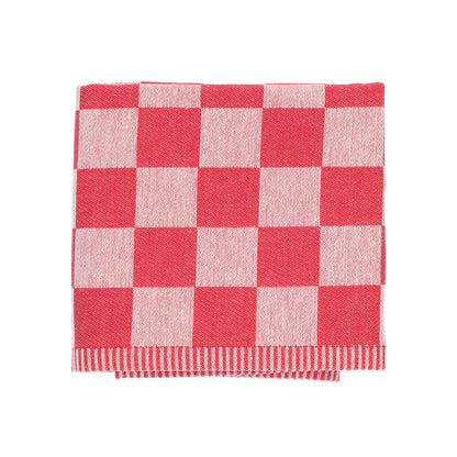 Theedoek Block - Rood