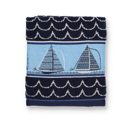 Keukendoek Boot Donkerblauw