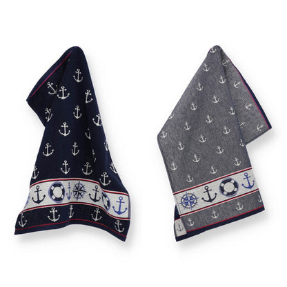 Keukendoek en Theedoek Maritime Donkerblauw