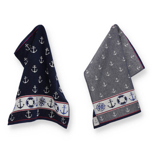 Keukendoek en Theedoek Maritime Donkerblauw