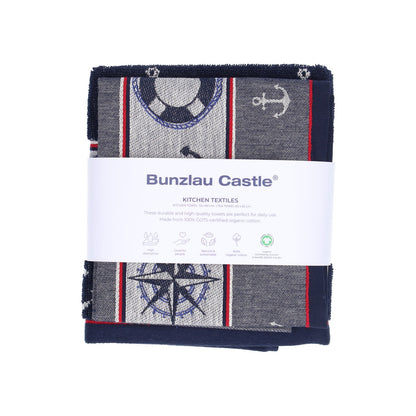 Keukendoek en Theedoek Maritime Donkerblauw