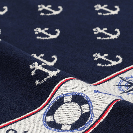 Keukendoek Maritime Donkerblauw